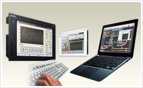 HMI software for the GOT2000 Series and GOT1000 Series.