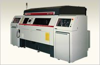GTF series Mitsubishi's 4-beam IC package laser drilling machine allows for superior levels of productivity.