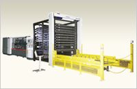 Pallet changer/stocker PC-SIV series for LV Laser processing machine