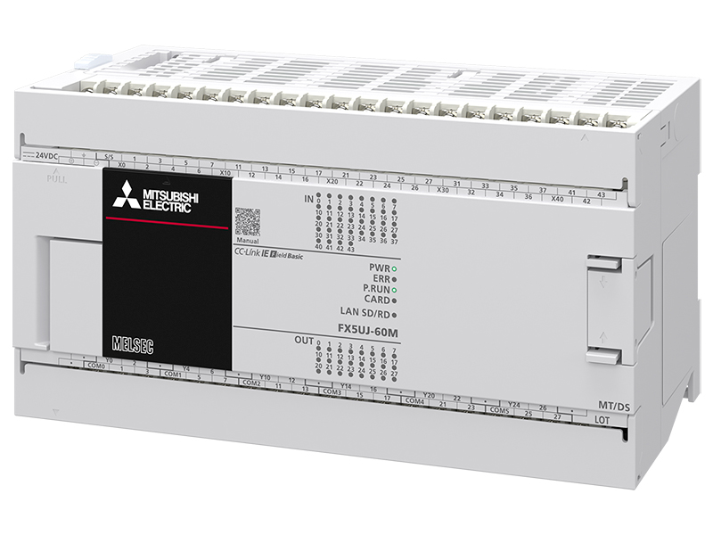 【mentaikofx2】MITSUBISHI 2022年製 FX5UJ-60MT/DS Features MELSEC iQ-F Series Programmable Controllers