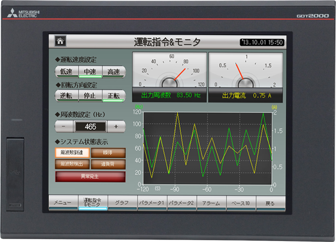 GT2710-STBD Features Human-Machine Interfaces(HMIs)-GOT GT2710-STBD Features Human-Machine Interfaces(HMIs)-GOT