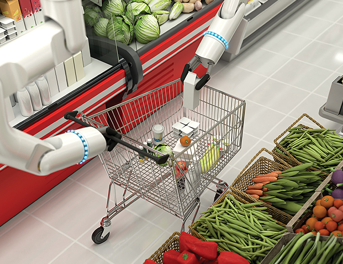 Soon it maybe possible for shoppers to hold and examine and choose the produce they like.