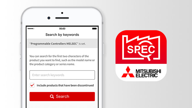 Mitsubishi Electric Factory Automation SPEC Search