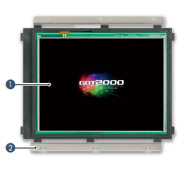 Mô hình khung mở: mặt trước