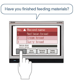 Sử dụng như hướng dẫn âm thanh khi chạm vào công tắc