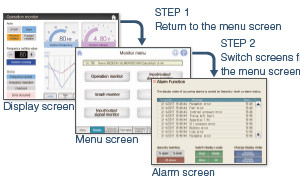 Tôi có luôn phải quay lại màn hình menu không?