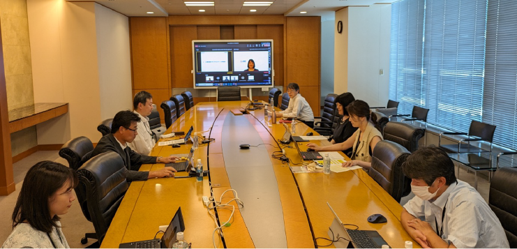 Online explanatory session for suppliers