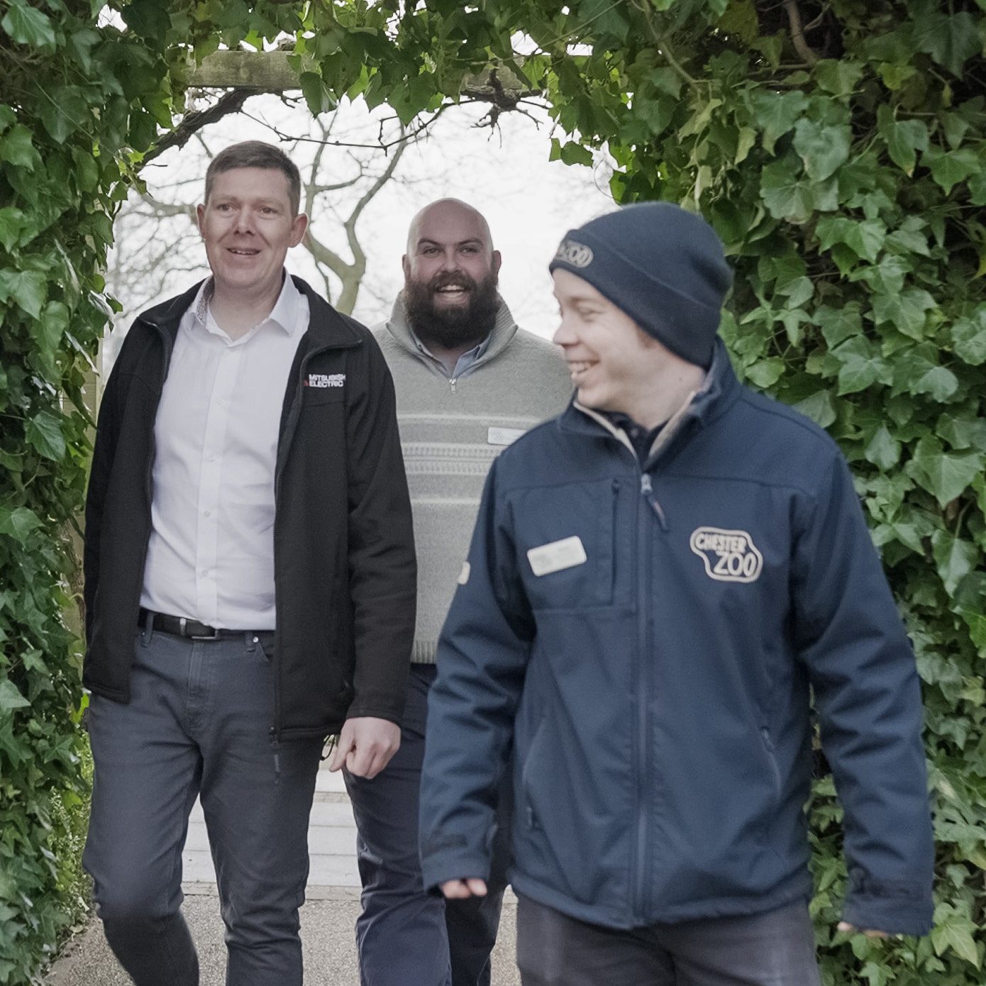 Mitsubishi Electric x Chester Zoo. Warm collaboration created by heat pump technology