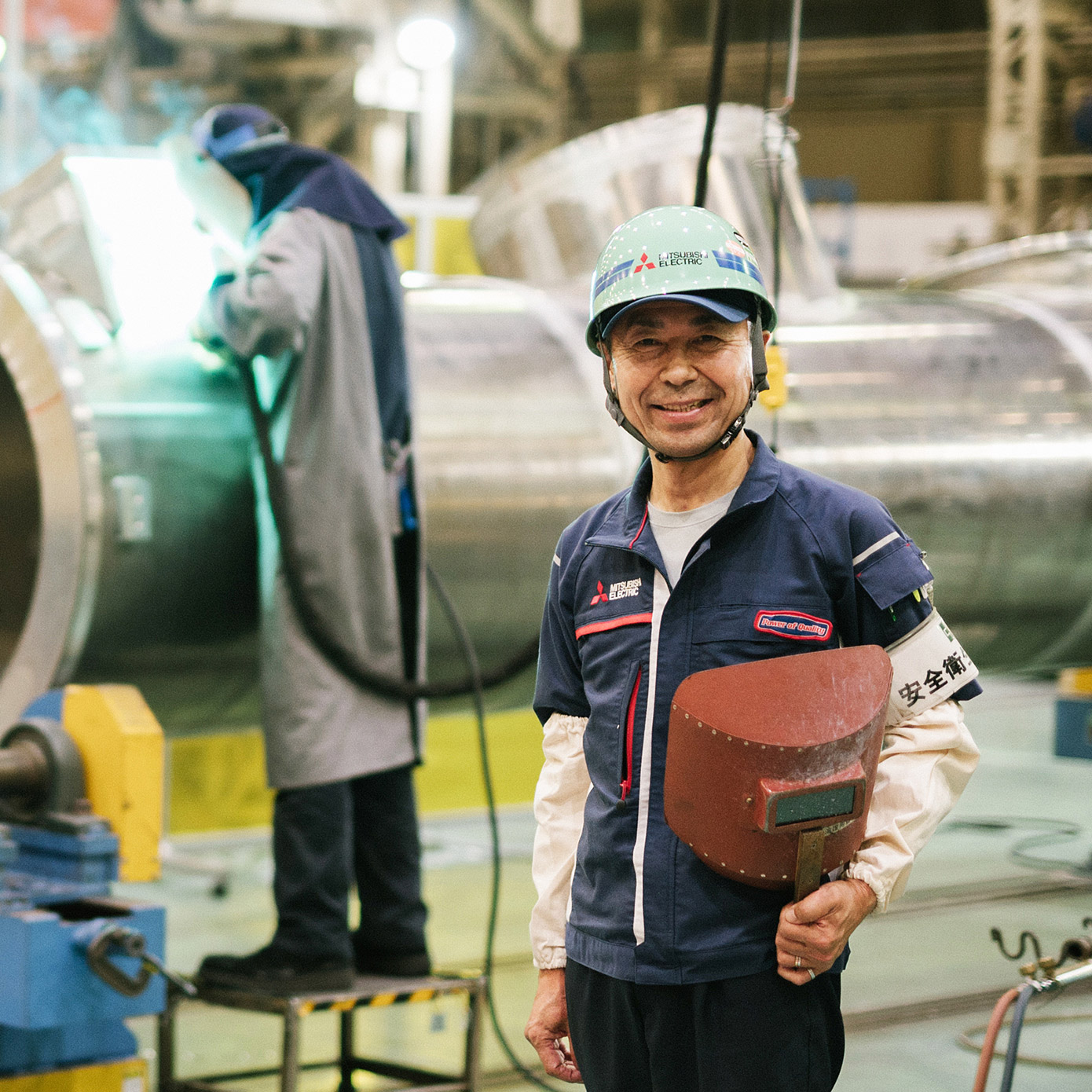 The modern engineer - an awarded welder. His motivation for work and developing the next generation.