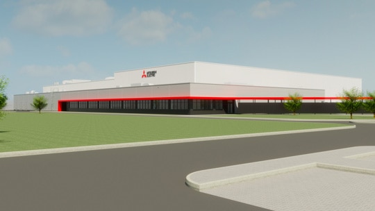 Image of new plant at MEAC