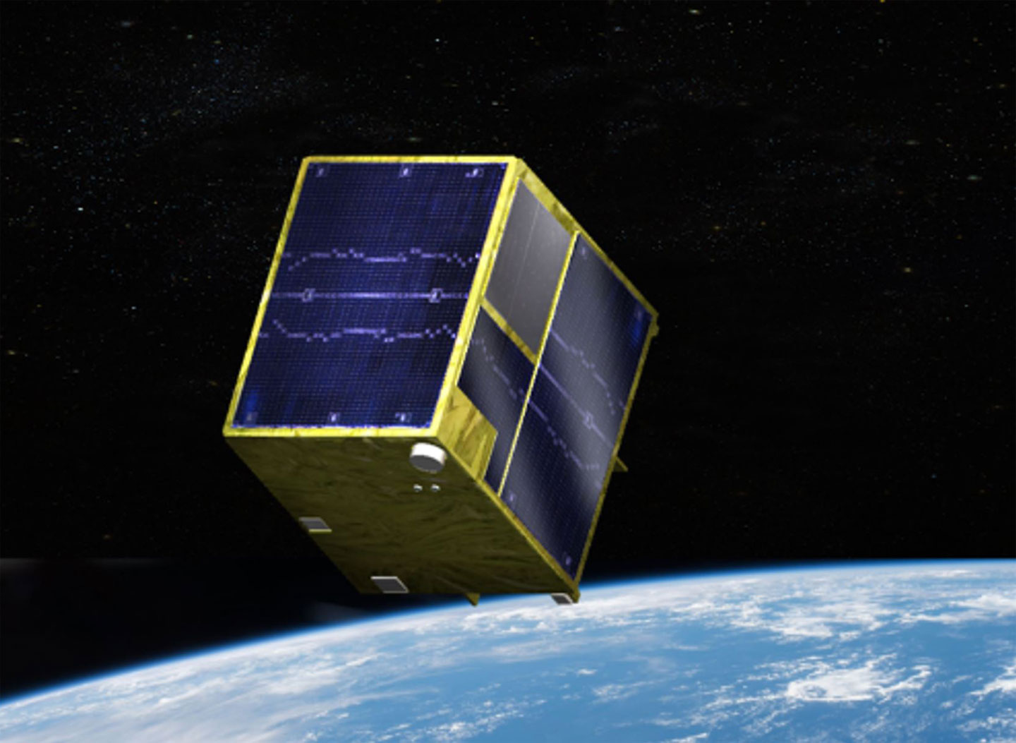Rendition of the new satellite for Innovative Satellite Technology Demonstration