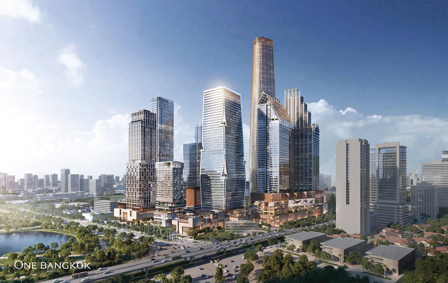 Rendering of One Bangkok