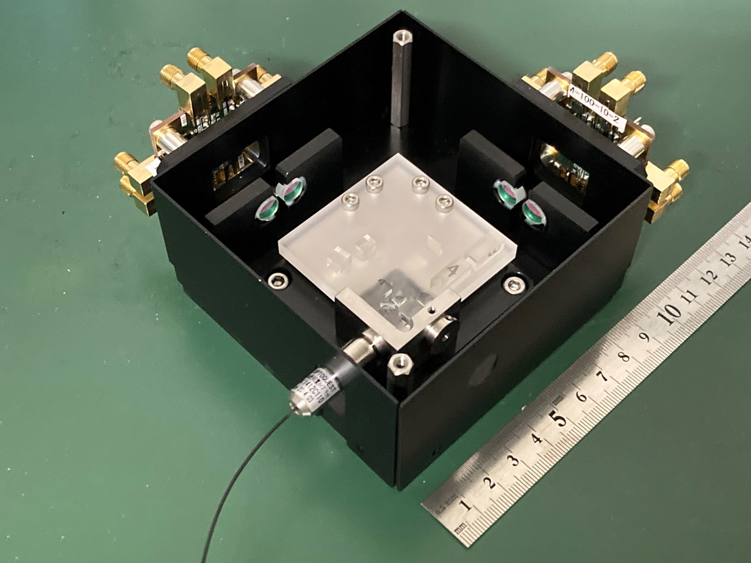 Optical receiver prototype for laser communication terminal (LCT)