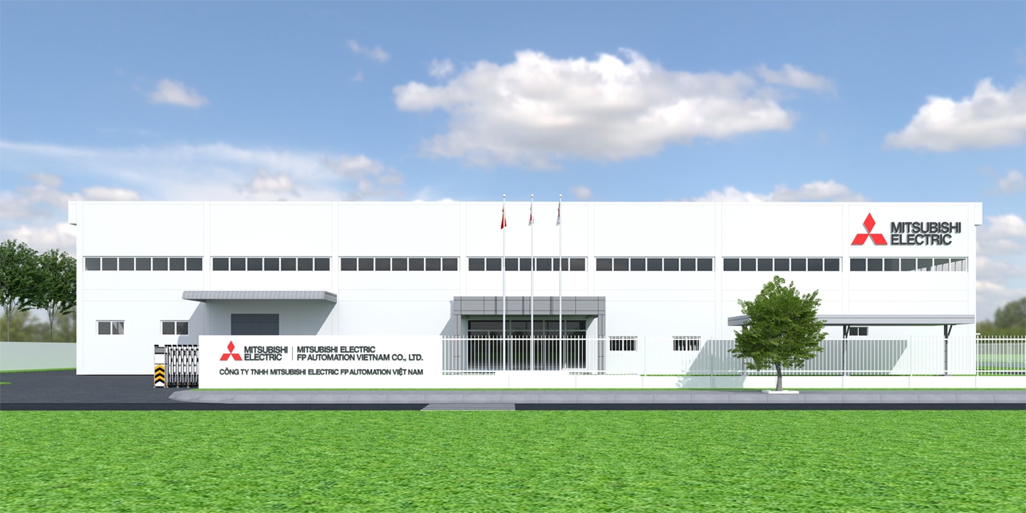 Rendition of planned factory