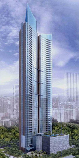 Rendition of Ahuja Tower