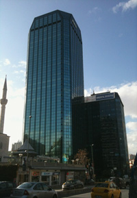 Maya Akar Center, location of Mitsubishi Electric Turkey A.?.