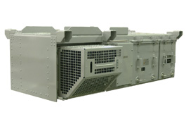 SiC auxiliary power supply systems for railcars