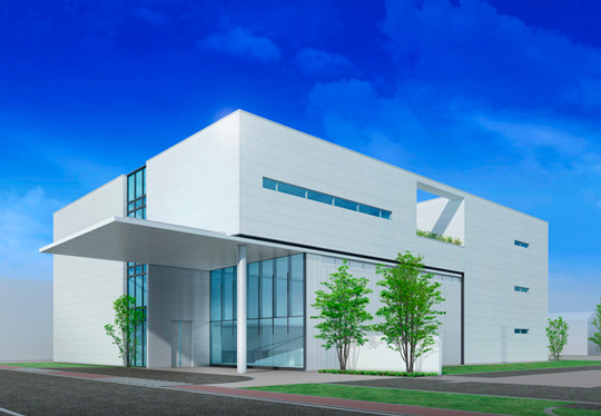 Rendering of new training center