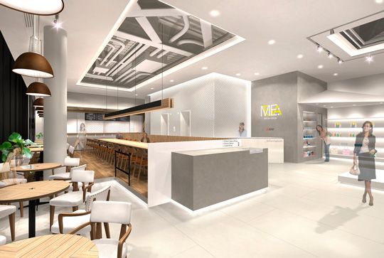 Rendering of interior