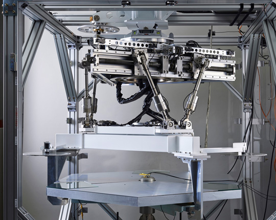 Prototype robot of segment-handling system (SHS)