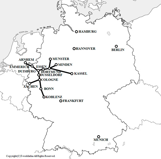 RRX route map