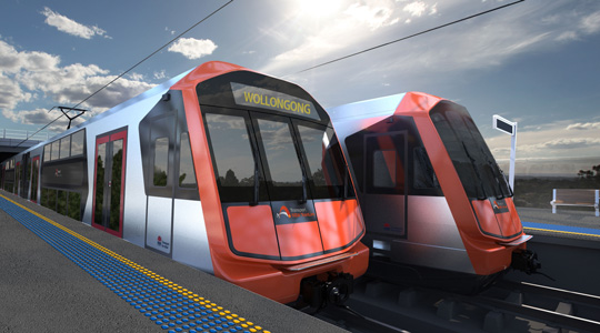 New Intercity Fleet (Courtesy of www.transport.nsw.gov.au)