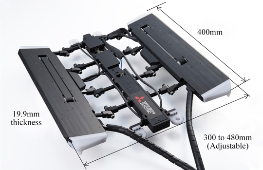 Ultra-thin inspection robot