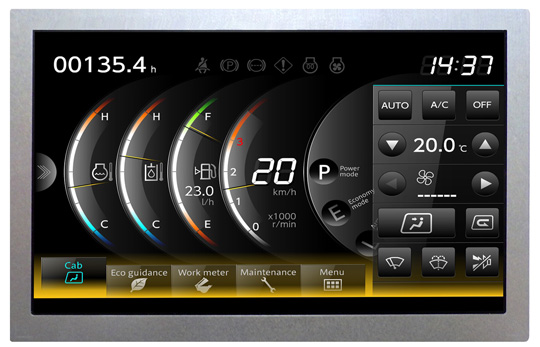 Mitsubishi Electric Color Tough Series TFT-LCD module AT070MP11