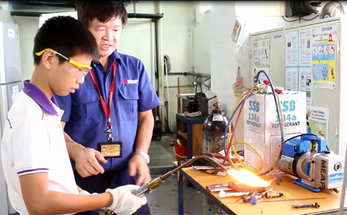 photo: Workshop for secondary school students