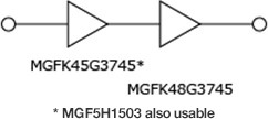 MGFK45G3745*,MGFK48G3745 *MGF5H1503 also usable