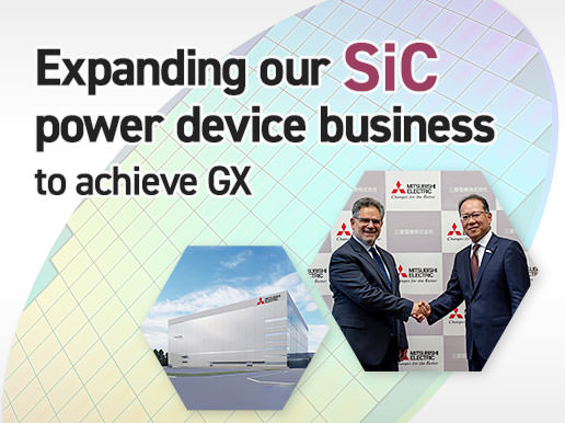 Expanding our SiC power device business to achieve GX
