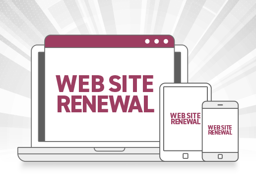 WEB SITE RENEWAL On Oct.2nd